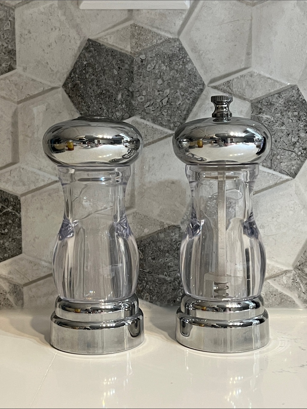 Olde Thompson Carbon Steel Salt & Pepper Grinder Set